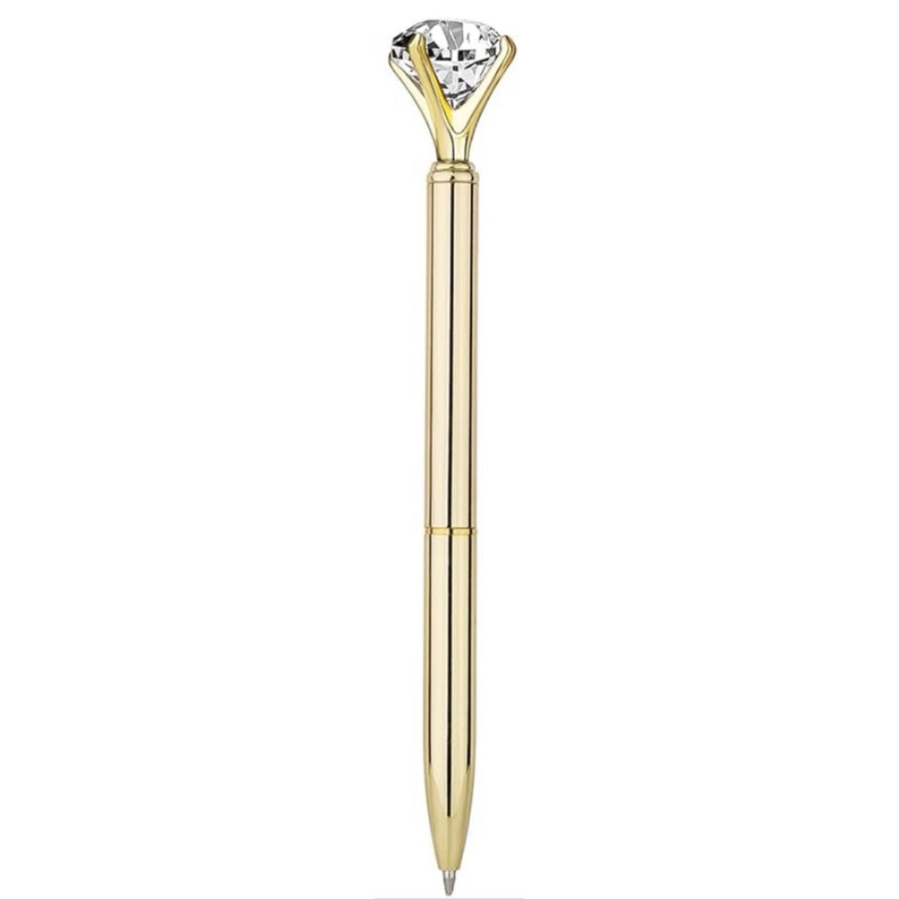 💞 New Elegant Gold Diamond Top Pen